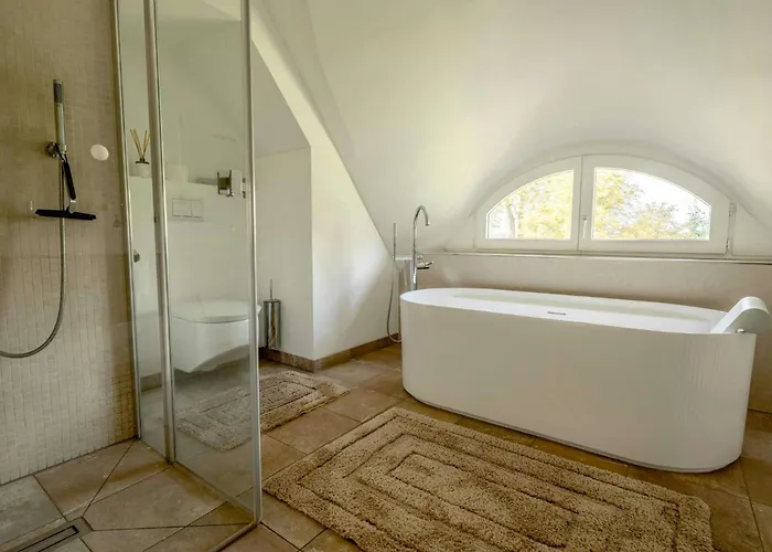 Prázdninový dům Historic Thatched House At Sparow Nossentiner Huette